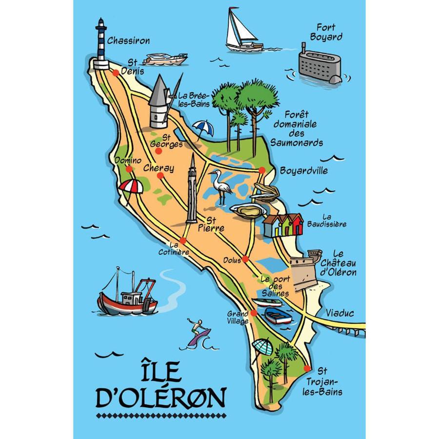Les Amareyeurs - Ile D'Oleron - Maison Classee 3 Etoiles Avec Piscine - Clim - Velos Le Château-dʼOléron Exterior foto